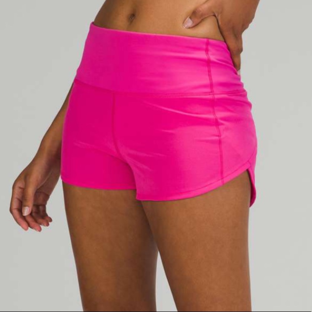 Lululemon Speed Up High-Rise Short 2.5” SONIC PINK